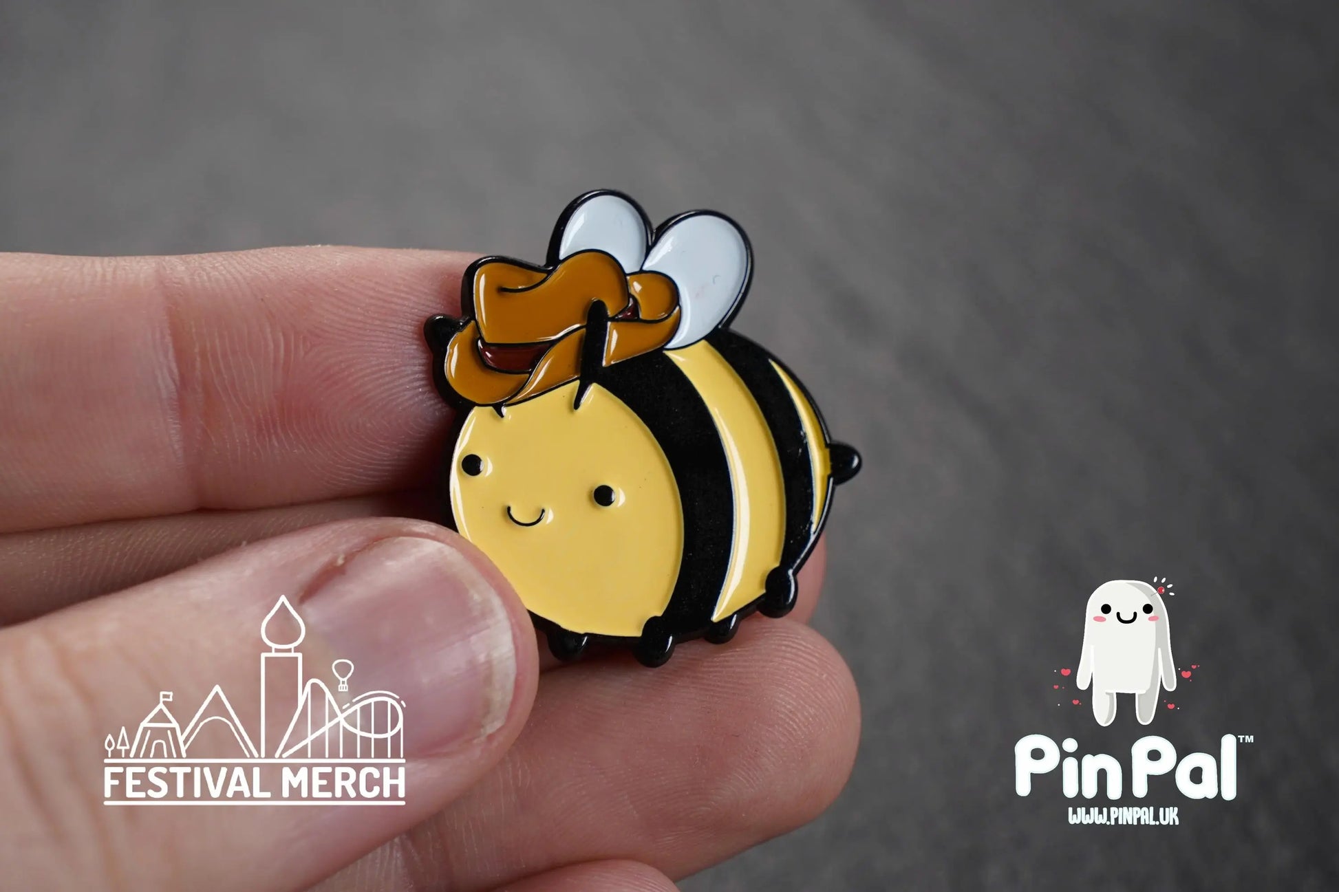 Funny Enamel Pin - PinPal UK151 - Pin Badges - Funny Gift, Music Gift, Anime Gift, Cute Gift, Positive gift, Cheeky Rude Gift, Unique Gift