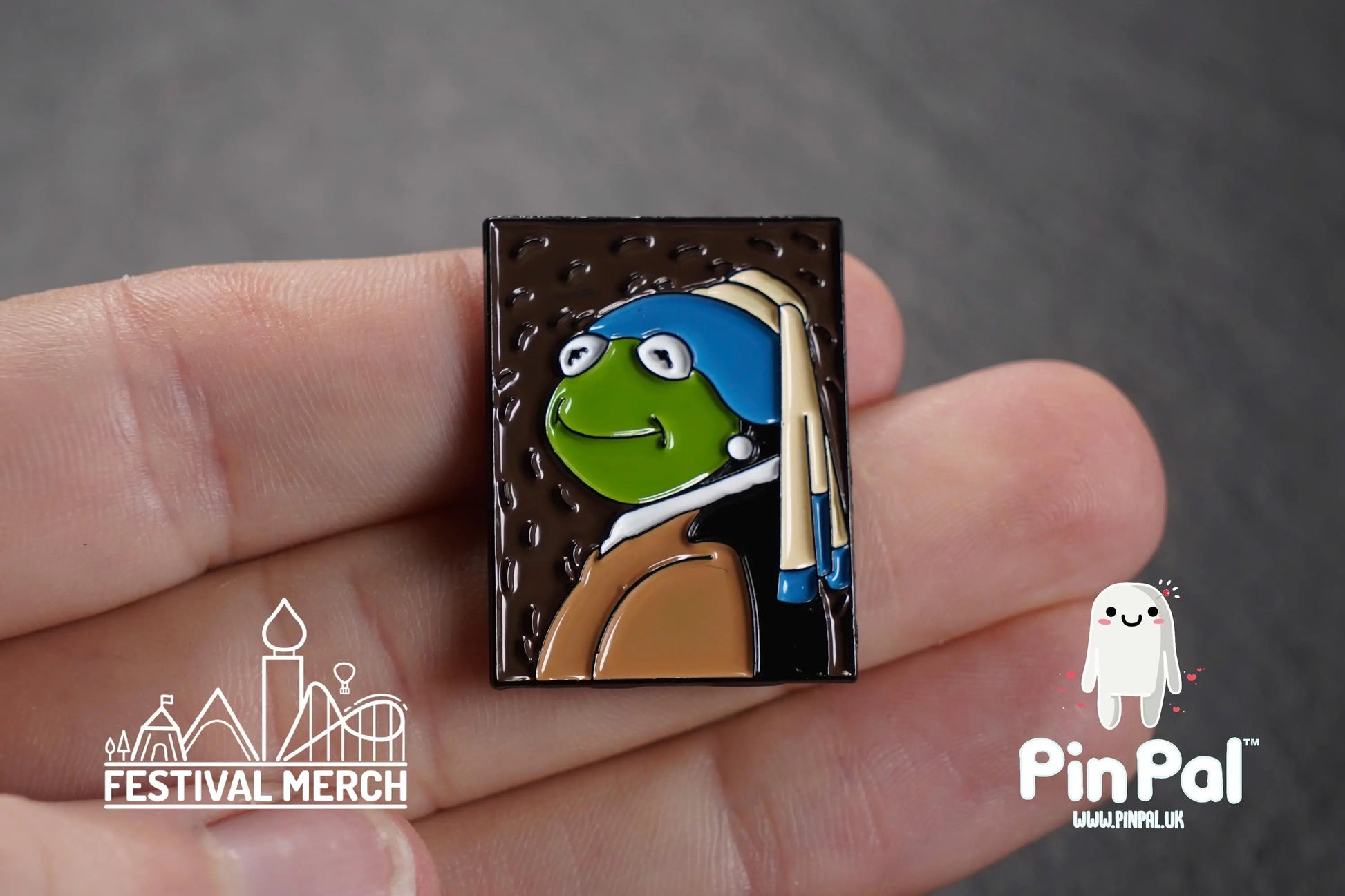 Funny Enamel Pin - PinPal UK153 - Pin Badges - Funny Gift, Music Gift, Anime Gift, Cute Gift, Positive gift, Cheeky Rude Gift, Unique Gift