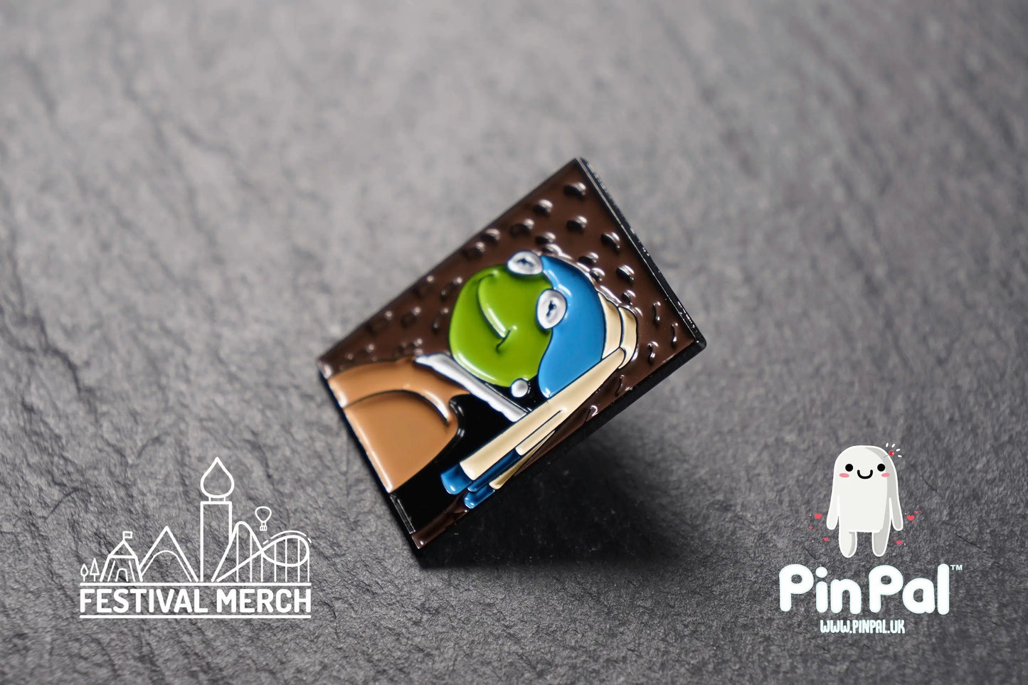 Funny Enamel Pin - PinPal UK153 - Pin Badges - Funny Gift, Music Gift, Anime Gift, Cute Gift, Positive gift, Cheeky Rude Gift, Unique Gift