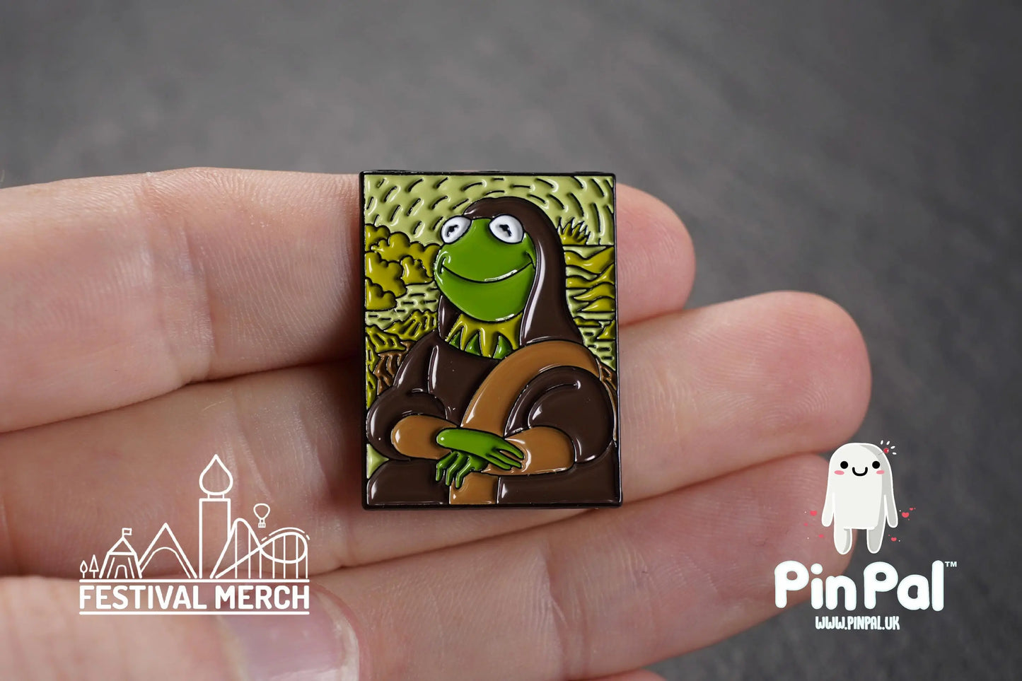 Funny Enamel Pin - PinPal UK154 - Pin Badges - Funny Gift, Music Gift, Anime Gift, Cute Gift, Positive gift, Cheeky Rude Gift, Unique Gift