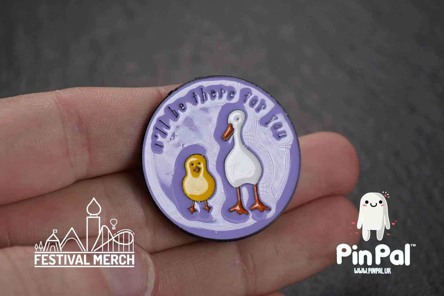 Funny Enamel Pin - PinPal UK156 - Pin Badges - Funny Gift, Music Gift, Anime Gift, Cute Gift, Positive gift, Cheeky Rude Gift, Unique Gift