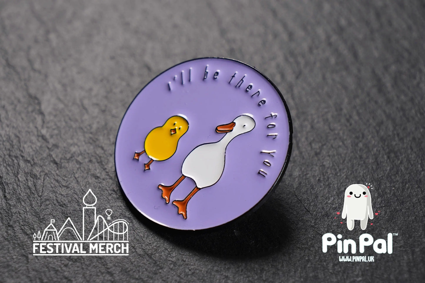 Funny Enamel Pin - PinPal UK156 - Pin Badges - Funny Gift, Music Gift, Anime Gift, Cute Gift, Positive gift, Cheeky Rude Gift, Unique Gift