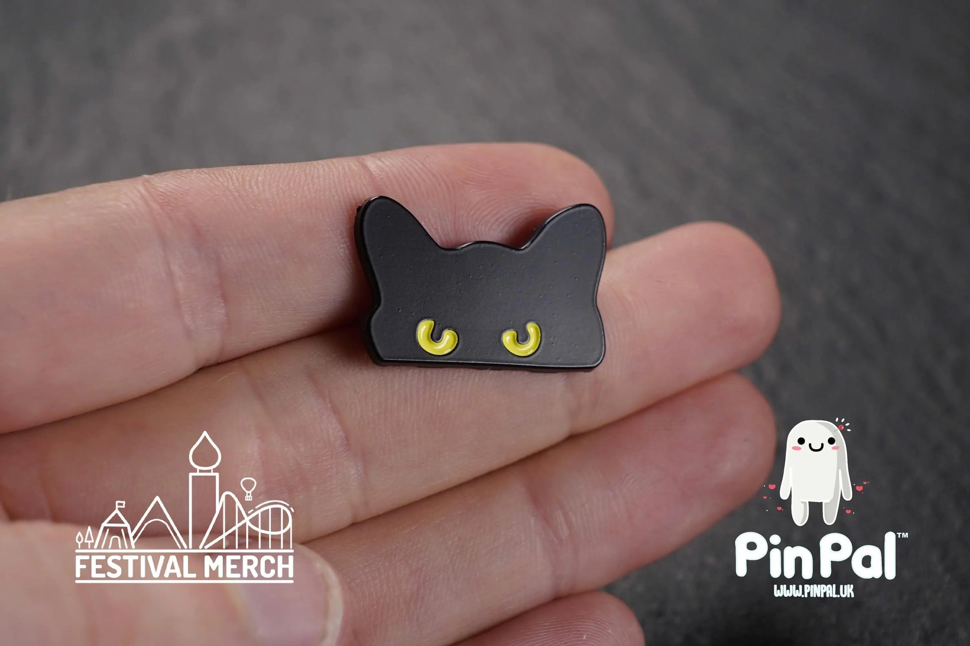Funny Enamel Pin - PinPal UK160 - Pin Badges - Funny Gift, Music Gift, Anime Gift, Cute Gift, Positive gift, Cheeky Rude Gift, Unique Gift