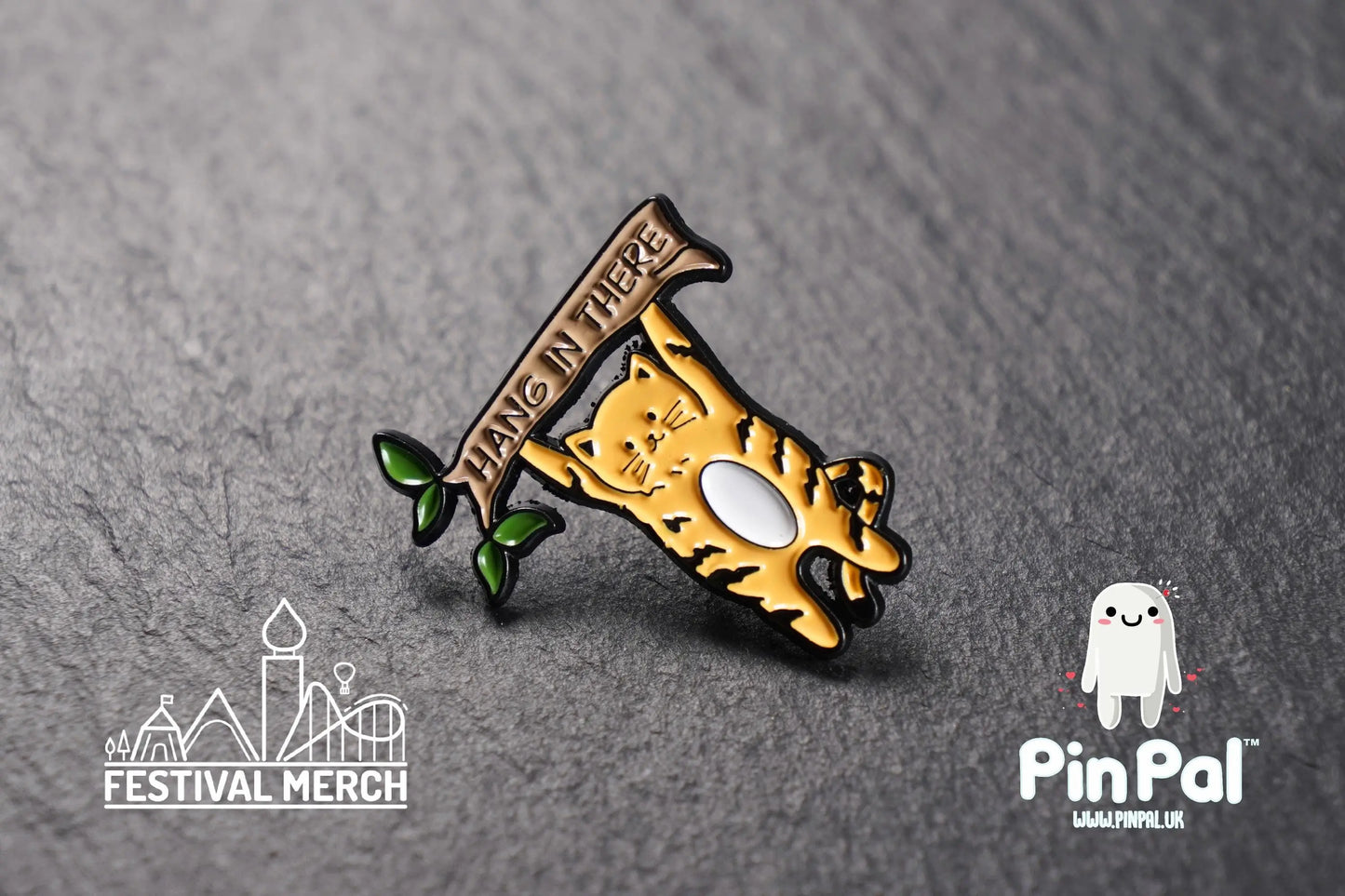 Funny Enamel Pin - PinPal UK163 - Pin Badges - Funny Gift, Music Gift, Anime Gift, Cute Gift, Positive gift, Cheeky Rude Gift, Unique Gift