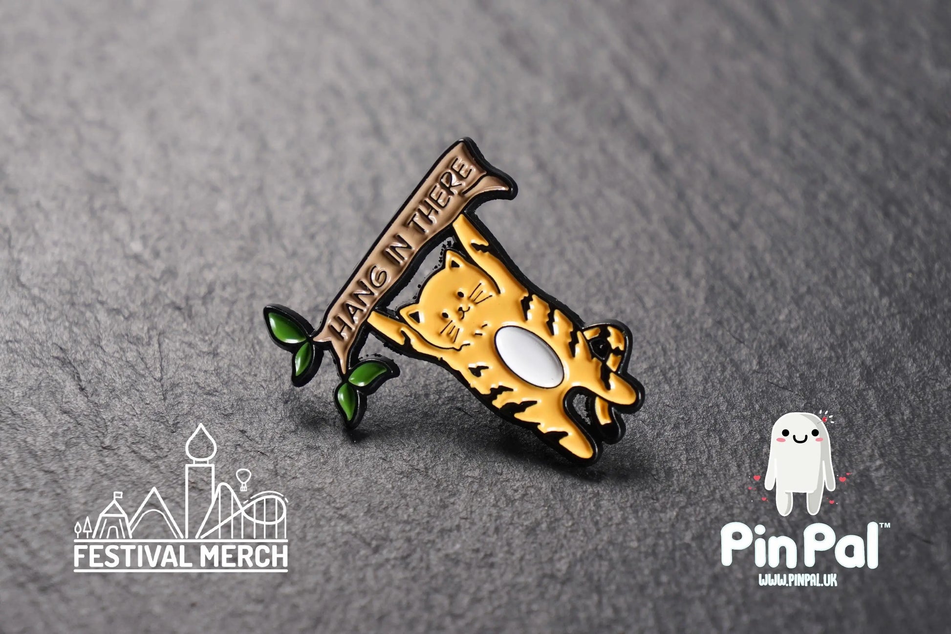 Funny Enamel Pin - PinPal UK163 - Pin Badges - Funny Gift, Music Gift, Anime Gift, Cute Gift, Positive gift, Cheeky Rude Gift, Unique Gift