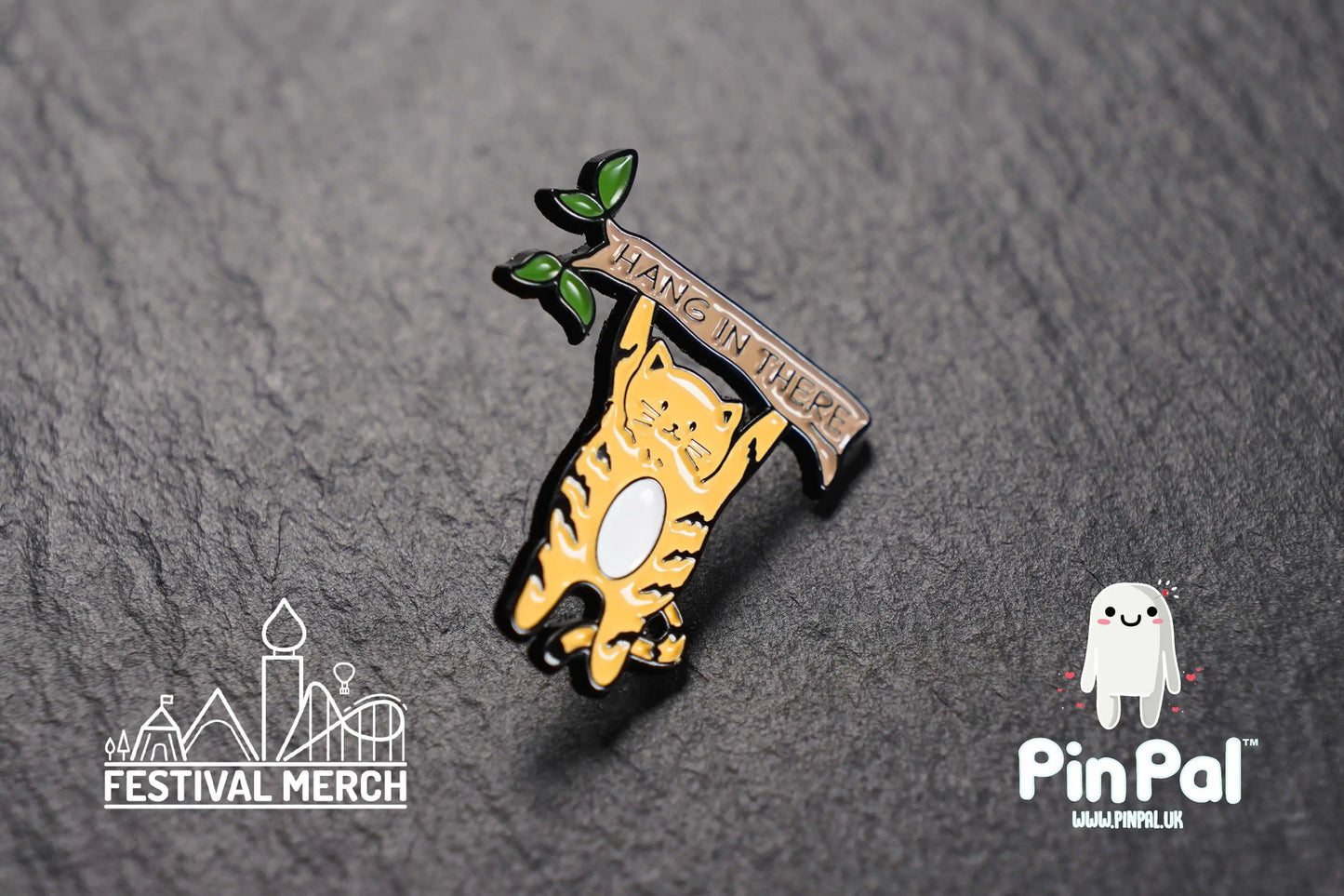 Funny Enamel Pin - PinPal UK163 - Pin Badges - Funny Gift, Music Gift, Anime Gift, Cute Gift, Positive gift, Cheeky Rude Gift, Unique Gift