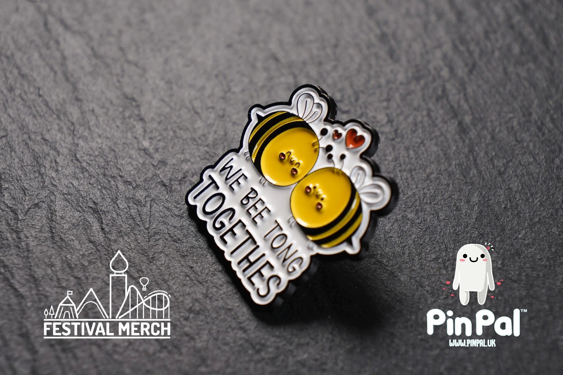 Funny Enamel Pin - PinPal UK169 - Pin Badges - Funny Gift, Music Gift, Anime Gift, Cute Gift, Positive gift, Cheeky Rude Gift, Unique Gift