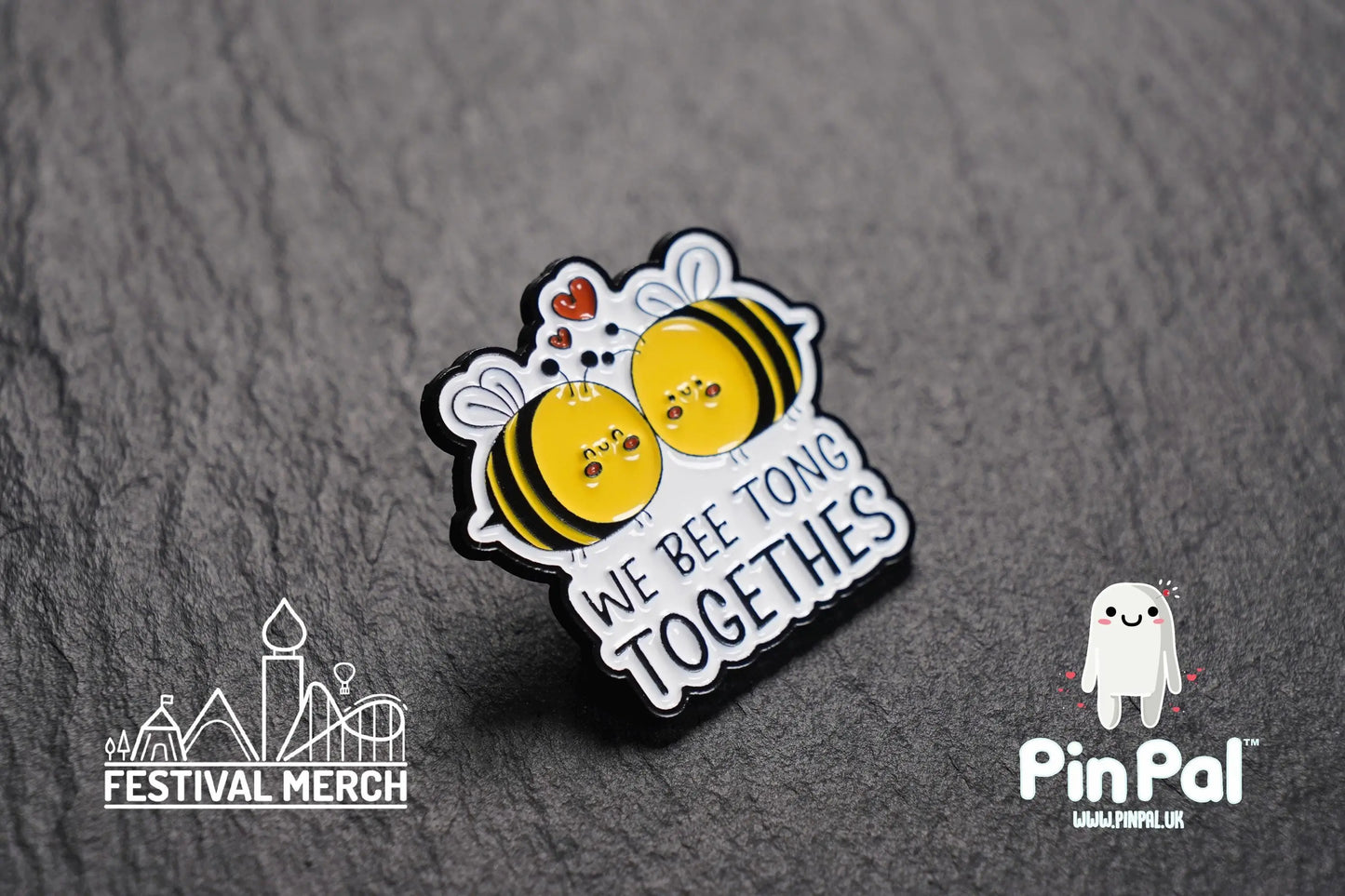 Funny Enamel Pin - PinPal UK169 - Pin Badges - Funny Gift, Music Gift, Anime Gift, Cute Gift, Positive gift, Cheeky Rude Gift, Unique Gift