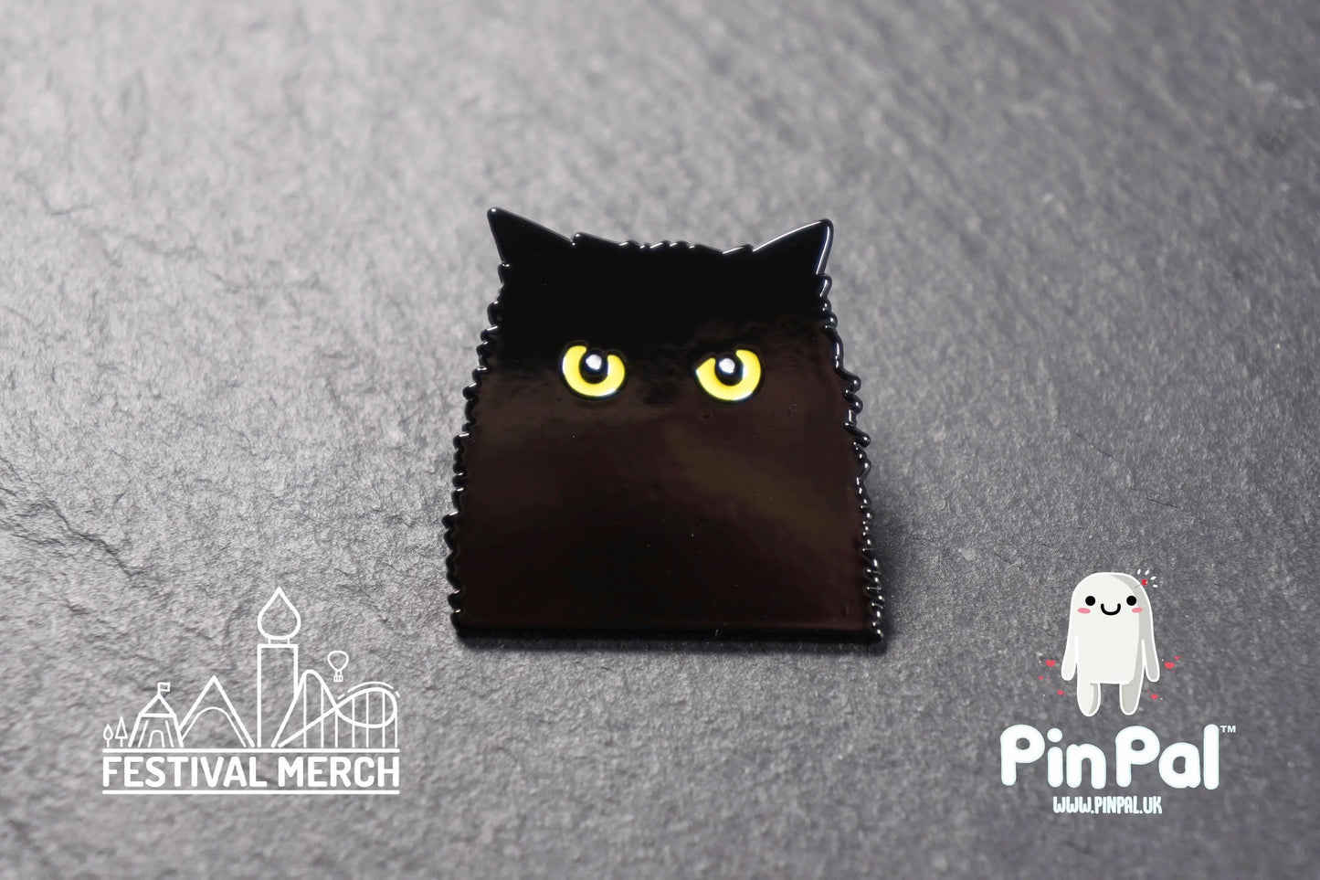 Funny Enamel Pin - PinPal UK170 - Pin Badges - Funny Gift, Music Gift, Anime Gift, Cute Gift, Positive gift, Cheeky Rude Gift, Unique Gift