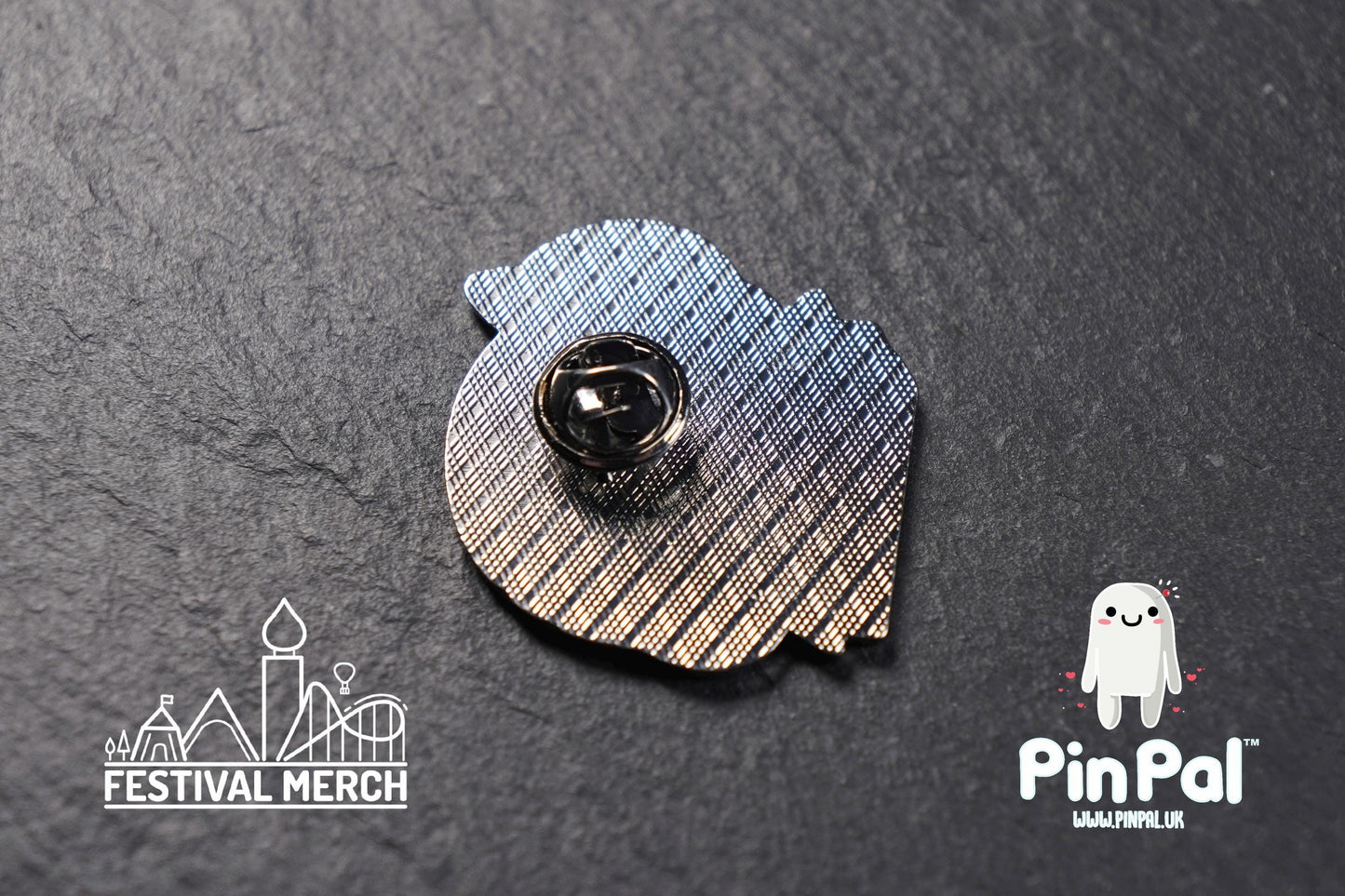 Cat Enamel Pin - PinPal UK172 - Pin Badges - Funny Gift, Music Gift, Anime Gift, Cute Gift, Positive gift, Cheeky Rude Gift, Unique Gift