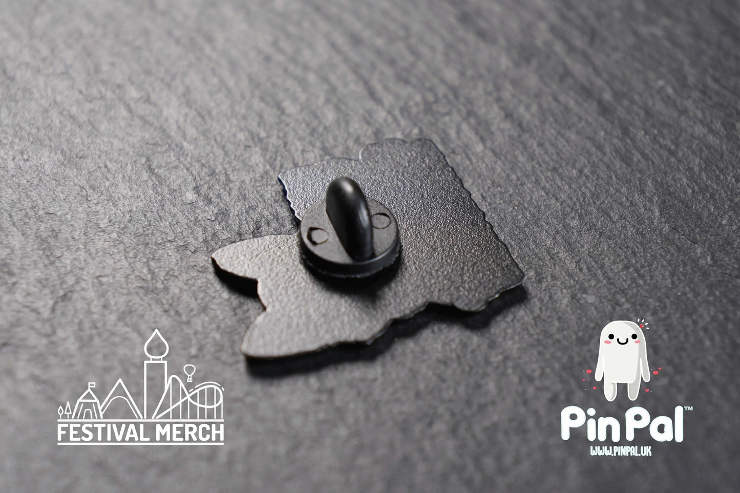 Dog Enamel Pin - PinPal UK184 - Pin Badges - Funny Gift, Music Gift, Anime Gift, Cute Gift, Positive gift, Cheeky Rude Gift, Unique Gift