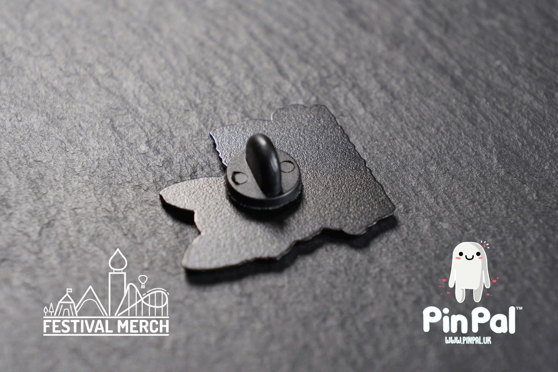 Dog Enamel Pin - PinPal UK184 - Pin Badges - Funny Gift, Music Gift, Anime Gift, Cute Gift, Positive gift, Cheeky Rude Gift, Unique Gift