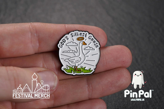 Funny Enamel Pin - PinPal UK193 - Pin Badges - Funny Gift, Music Gift, Anime Gift, Cute Gift, Positive gift, Cheeky Rude Gift, Unique Gift
