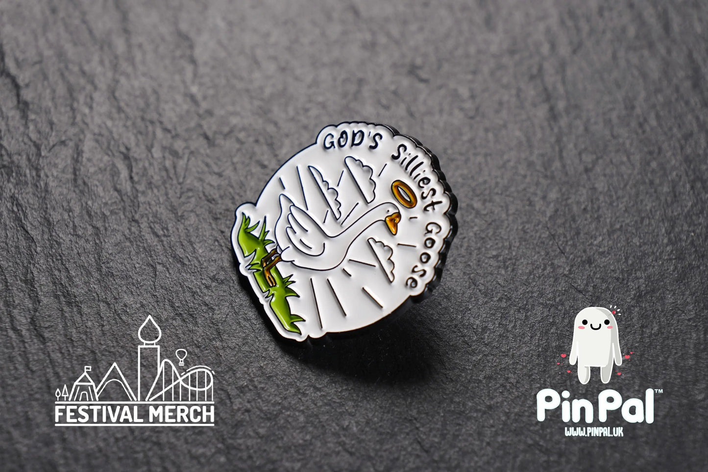 Funny Enamel Pin - PinPal UK193 - Pin Badges - Funny Gift, Music Gift, Anime Gift, Cute Gift, Positive gift, Cheeky Rude Gift, Unique Gift