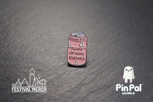 Funny Enamel Pin - PinPal UK211 - Pin Badges - Funny Gift, Music Gift, Anime Gift, Cute Gift, Positive gift, Cheeky Rude Gift, Unique Gift