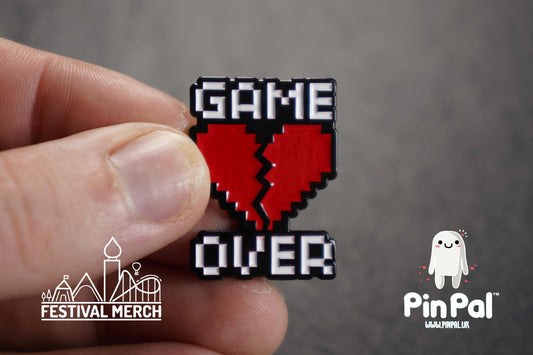 Funny Enamel Pin - PinPal UK074 - Pin Badges - Funny Gift, Music Gift, Anime Gift, Cute Gift, Positive gift, Cheeky Rude Gift, Unique Gift