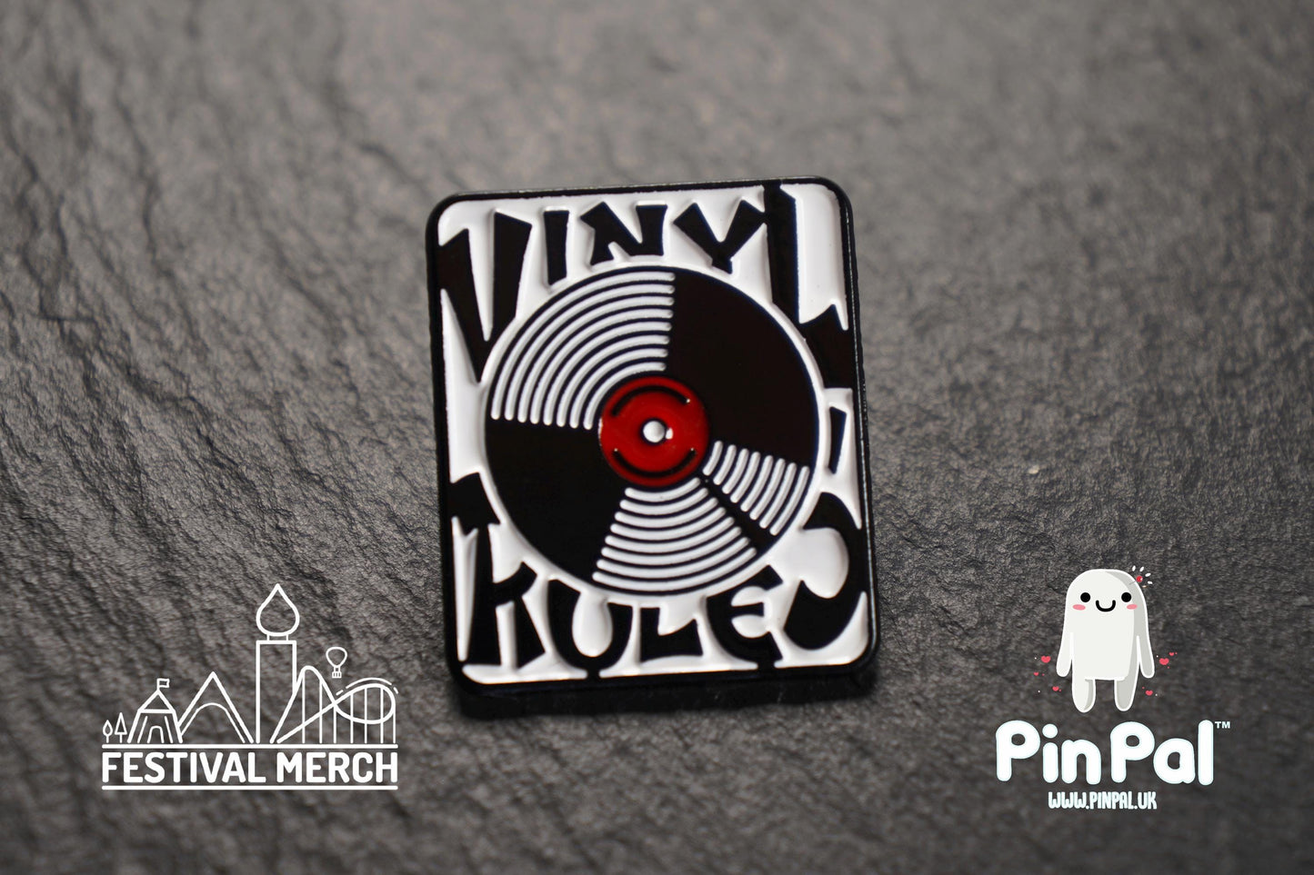 Funny Enamel Pin - PinPal UK075 - Pin Badges - Funny Gift, Music Gift, Anime Gift, Cute Gift, Positive gift, Cheeky Rude Gift, Unique Gift