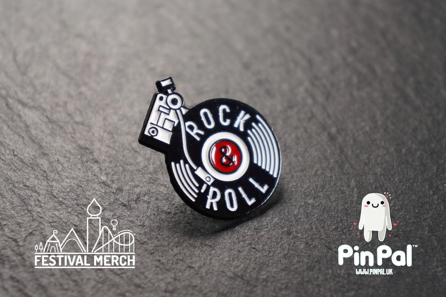 Funny Enamel Pin - PinPal UK077 - Pin Badges - Funny Gift, Music Gift, Anime Gift, Cute Gift, Positive gift, Cheeky Rude Gift, Unique Gift