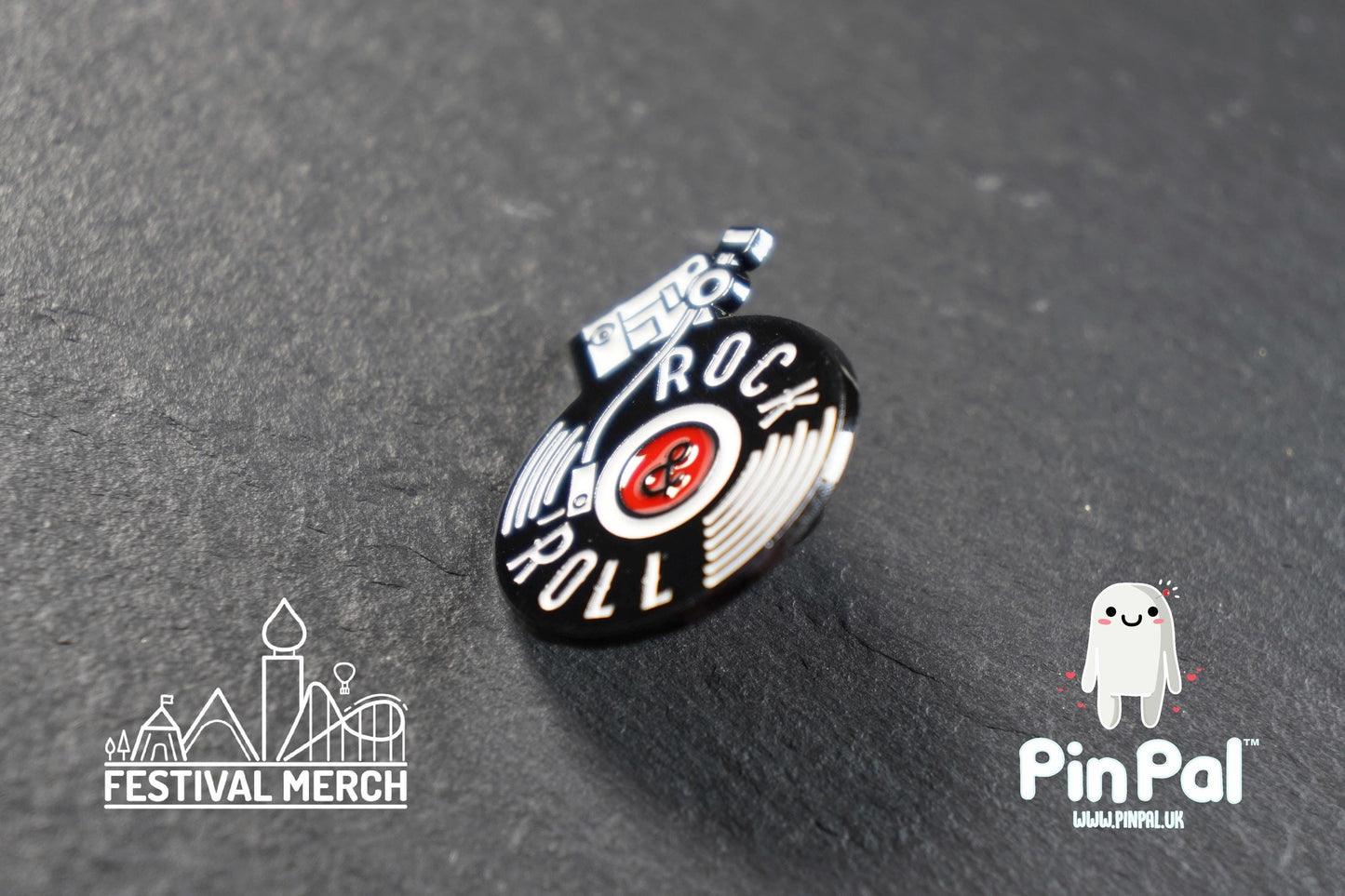 Funny Enamel Pin - PinPal UK077 - Pin Badges - Funny Gift, Music Gift, Anime Gift, Cute Gift, Positive gift, Cheeky Rude Gift, Unique Gift