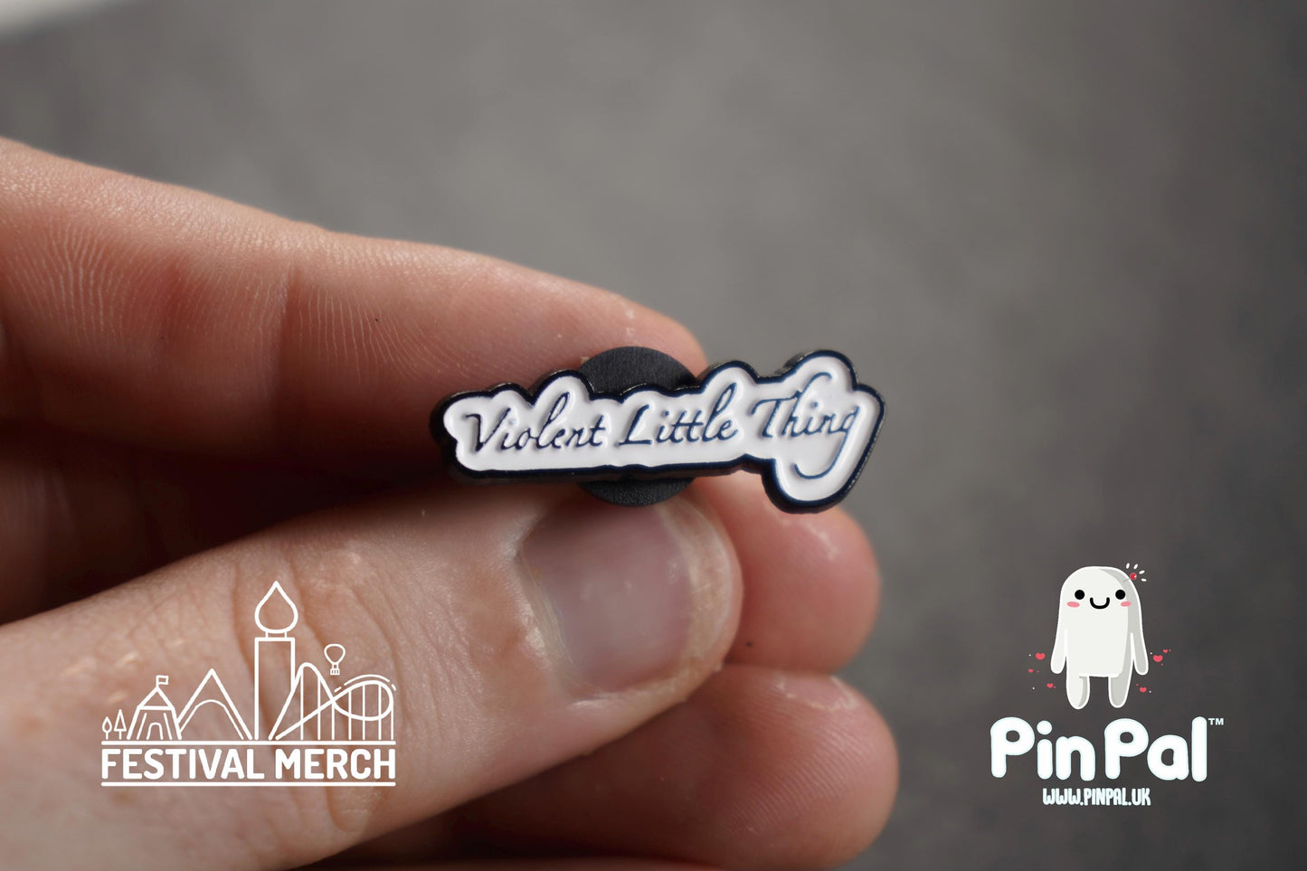 Funny Enamel Pin - PinPal UK078 - Pin Badges - Funny Gift, Music Gift, Anime Gift, Cute Gift, Positive gift, Cheeky Rude Gift, Unique Gift