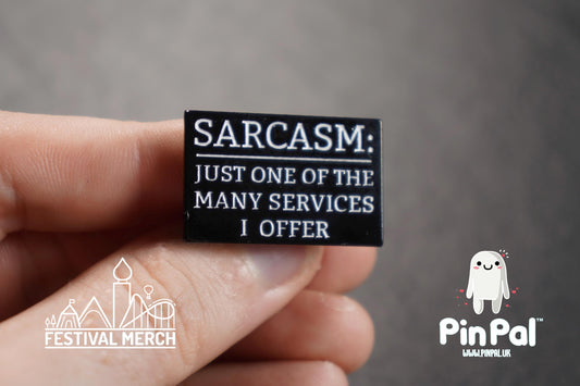 Funny Enamel Pin - PinPal UK079 - Pin Badges - Funny Gift, Music Gift, Anime Gift, Cute Gift, Positive gift, Cheeky Rude Gift, Unique Gift