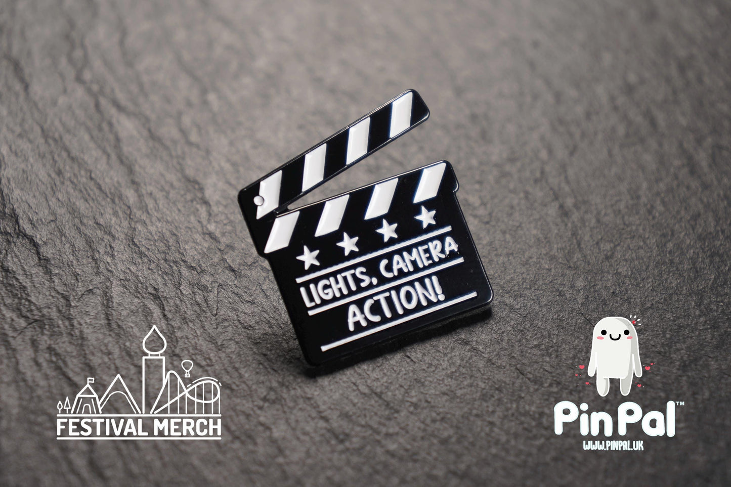 Funny Enamel Pin - PinPal UK080 - Pin Badges - Funny Gift, Music Gift, Anime Gift, Cute Gift, Positive gift, Cheeky Rude Gift, Unique Gift