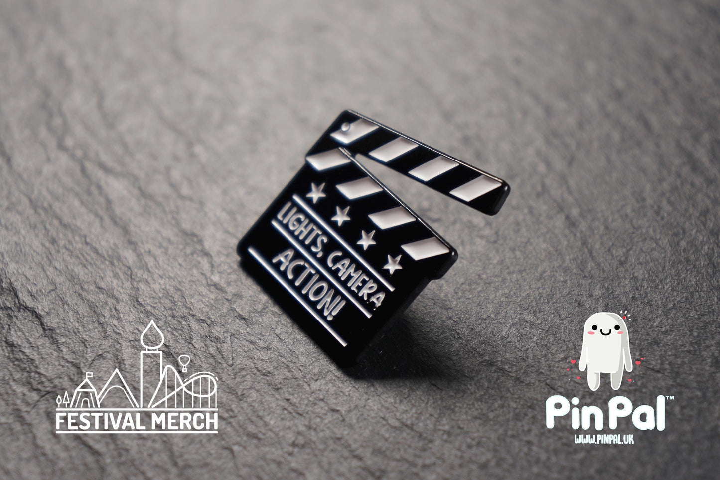 Funny Enamel Pin - PinPal UK080 - Pin Badges - Funny Gift, Music Gift, Anime Gift, Cute Gift, Positive gift, Cheeky Rude Gift, Unique Gift