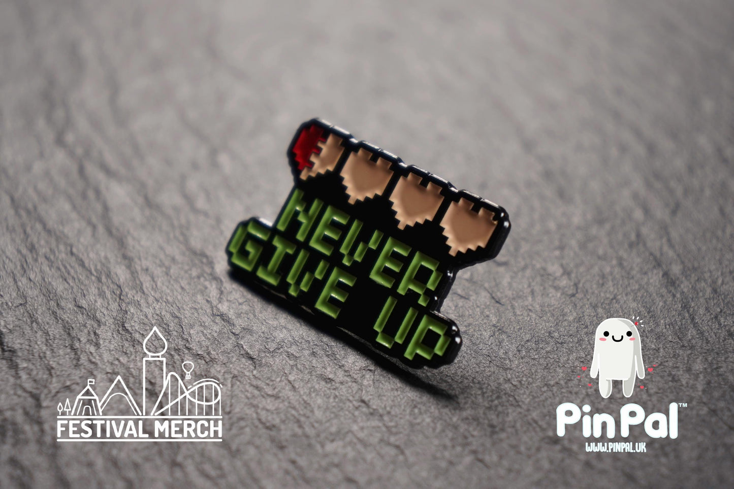 Funny Enamel Pin - PinPal UK081 - Pin Badges - Funny Gift, Music Gift, Anime Gift, Cute Gift, Positive gift, Cheeky Rude Gift, Unique Gift