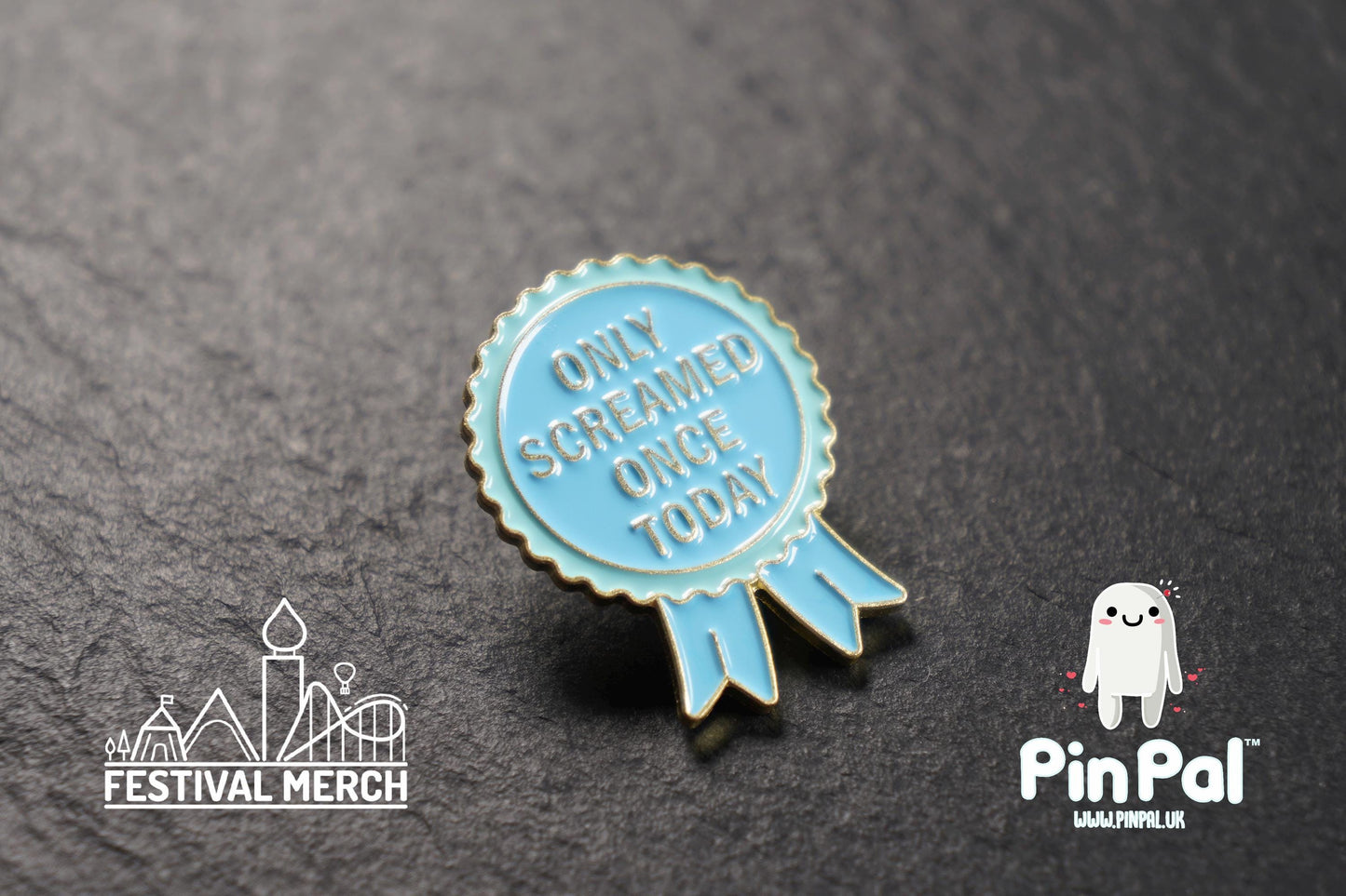 Funny Enamel Pin - PinPal UK088 - Pin Badges - Funny Gift, Music Gift, Anime Gift, Cute Gift, Positive gift, Cheeky Rude Gift, Unique Gift