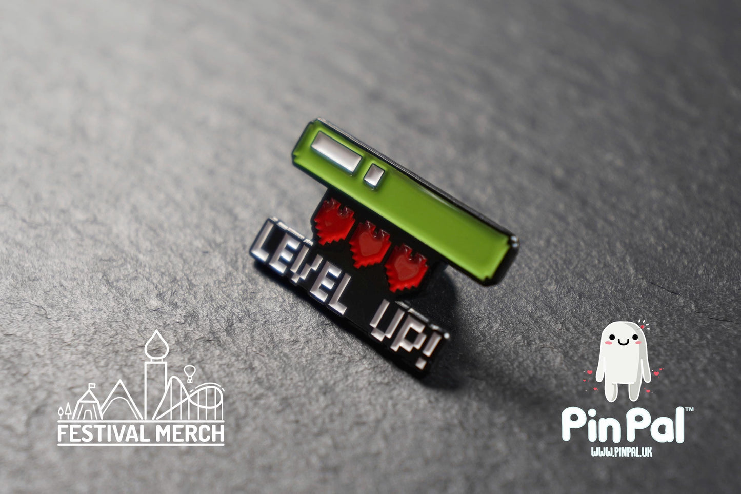 Funny Enamel Pin - PinPal UK090 - Pin Badges - Funny Gift, Music Gift, Anime Gift, Cute Gift, Positive gift, Cheeky Rude Gift, Unique Gift