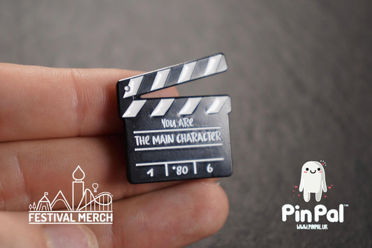 Funny Enamel Pin - PinPal UK092 - Pin Badges - Funny Gift, Music Gift, Anime Gift, Cute Gift, Positive gift, Cheeky Rude Gift, Unique Gift