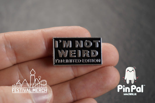 Funny Enamel Pin - PinPal UK094 - Pin Badges - Funny Gift, Music Gift, Anime Gift, Cute Gift, Positive gift, Cheeky Rude Gift, Unique Gift