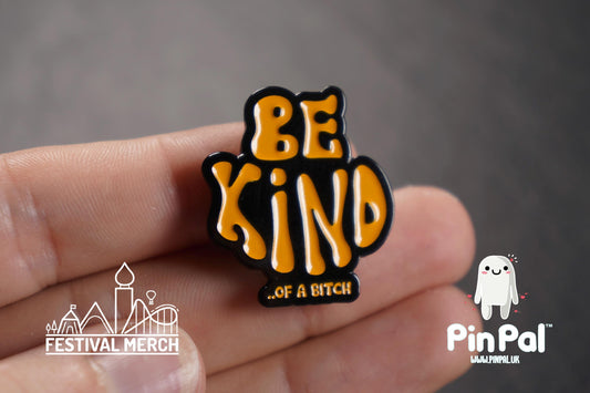 Funny Enamel Pin - PinPal UK103 - Pin Badges - Funny Gift, Music Gift, Anime Gift, Cute Gift, Positive gift, Cheeky Rude Gift, Unique Gift