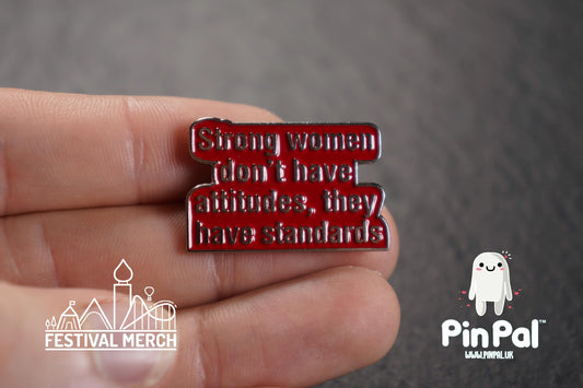 Funny Enamel Pin - PinPal UK105 - Pin Badges - Funny Gift, Music Gift, Anime Gift, Cute Gift, Positive gift, Cheeky Rude Gift, Unique Gift