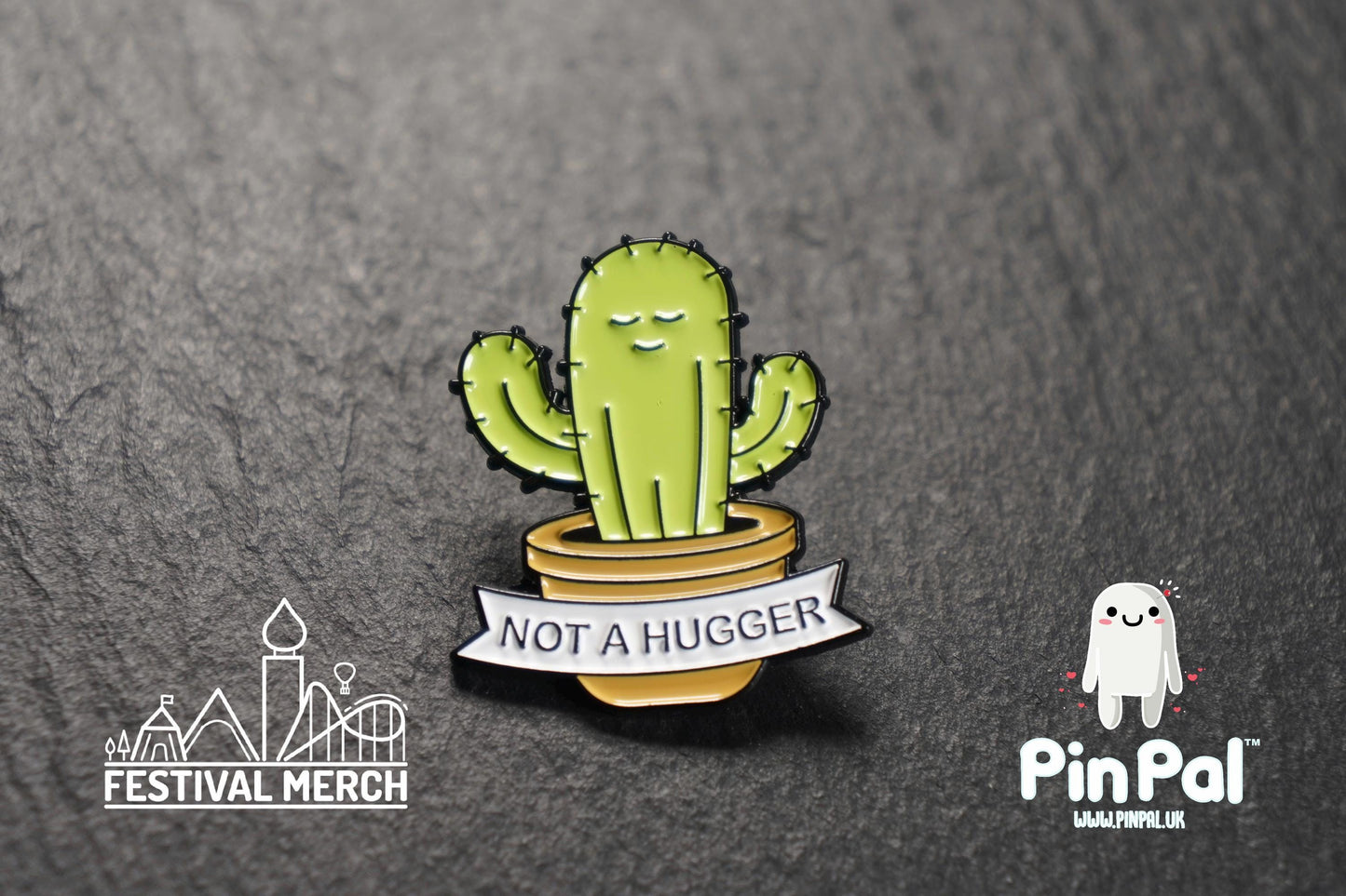 Funny Enamel Pin - PinPal UK112 - Pin Badges - Funny Gift, Music Gift, Anime Gift, Cute Gift, Positive gift, Cheeky Rude Gift, Unique Gift