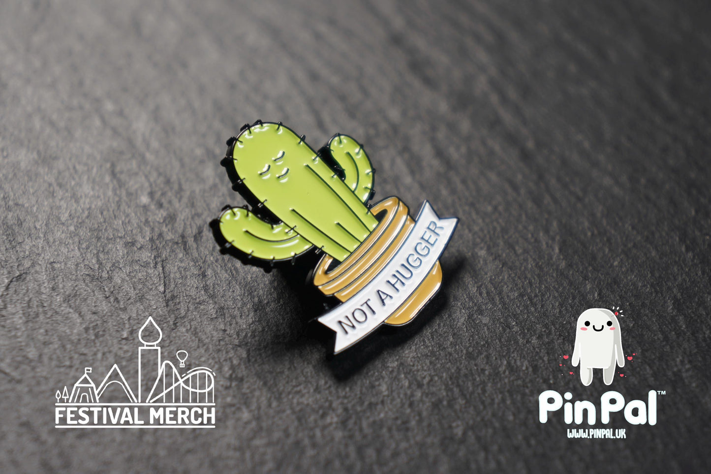 Funny Enamel Pin - PinPal UK112 - Pin Badges - Funny Gift, Music Gift, Anime Gift, Cute Gift, Positive gift, Cheeky Rude Gift, Unique Gift