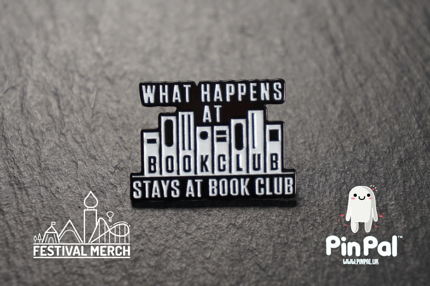 Funny Enamel Pin - PinPal UK113 - Pin Badges - Funny Gift, Music Gift, Anime Gift, Cute Gift, Positive gift, Cheeky Rude Gift, Unique Gift