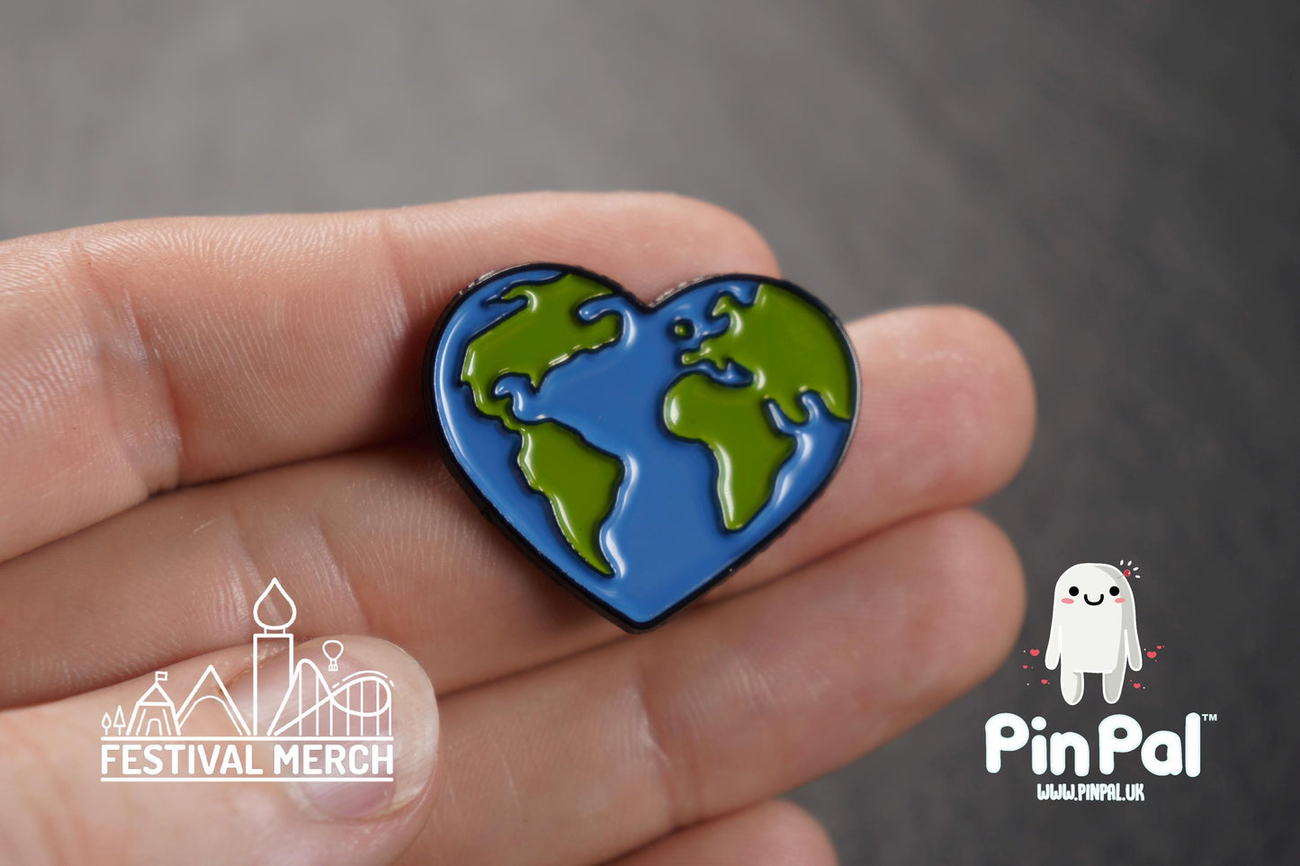 Funny Enamel Pin - PinPal UK115 - Pin Badges - Funny Gift, Music Gift, Anime Gift, Cute Gift, Positive gift, Cheeky Rude Gift, Unique Gift