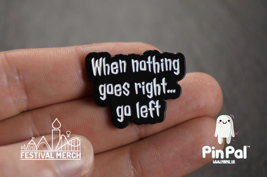 Funny Enamel Pin - PinPal UK121 - Pin Badges - Funny Gift, Music Gift, Anime Gift, Cute Gift, Positive gift, Cheeky Rude Gift, Unique Gift