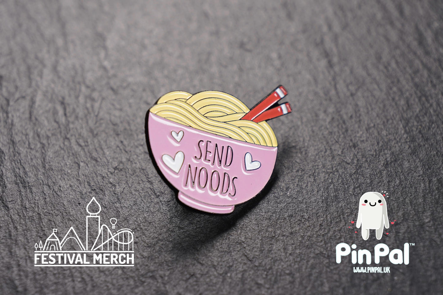 Funny Enamel Pin - PinPal UK125 - Pin Badges - Funny Gift, Music Gift, Anime Gift, Cute Gift, Positive gift, Cheeky Rude Gift, Unique Gift