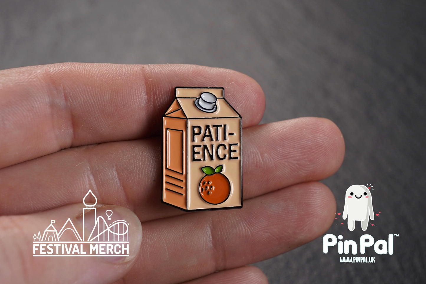 Funny Enamel Pin - PinPal UK129 - Pin Badges - Funny Gift, Music Gift, Anime Gift, Cute Gift, Positive gift, Cheeky Rude Gift, Unique Gift