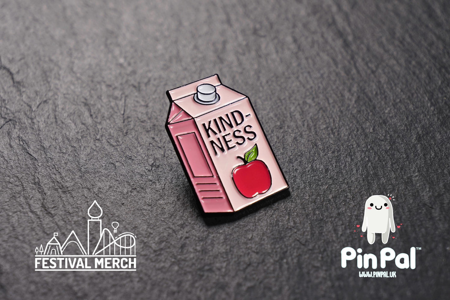 Funny Enamel Pin - PinPal UK133 - Pin Badges - Funny Gift, Music Gift, Anime Gift, Cute Gift, Positive gift, Cheeky Rude Gift, Unique Gift