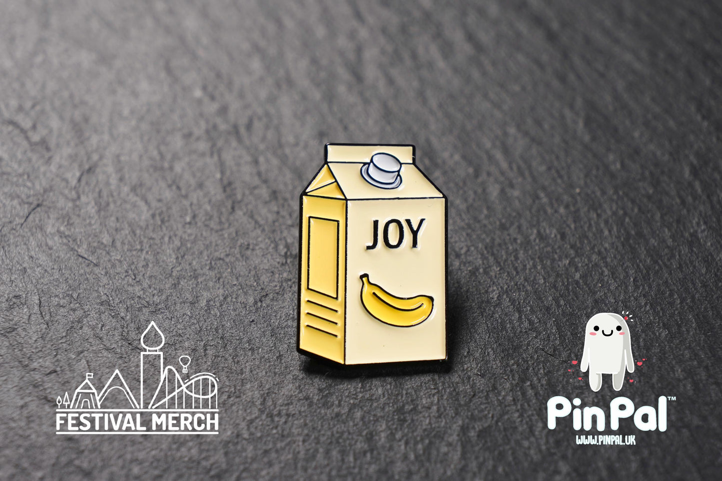 Funny Enamel Pin - PinPal UK137 - Pin Badges - Funny Gift, Music Gift, Anime Gift, Cute Gift, Positive gift, Cheeky Rude Gift, Unique Gift