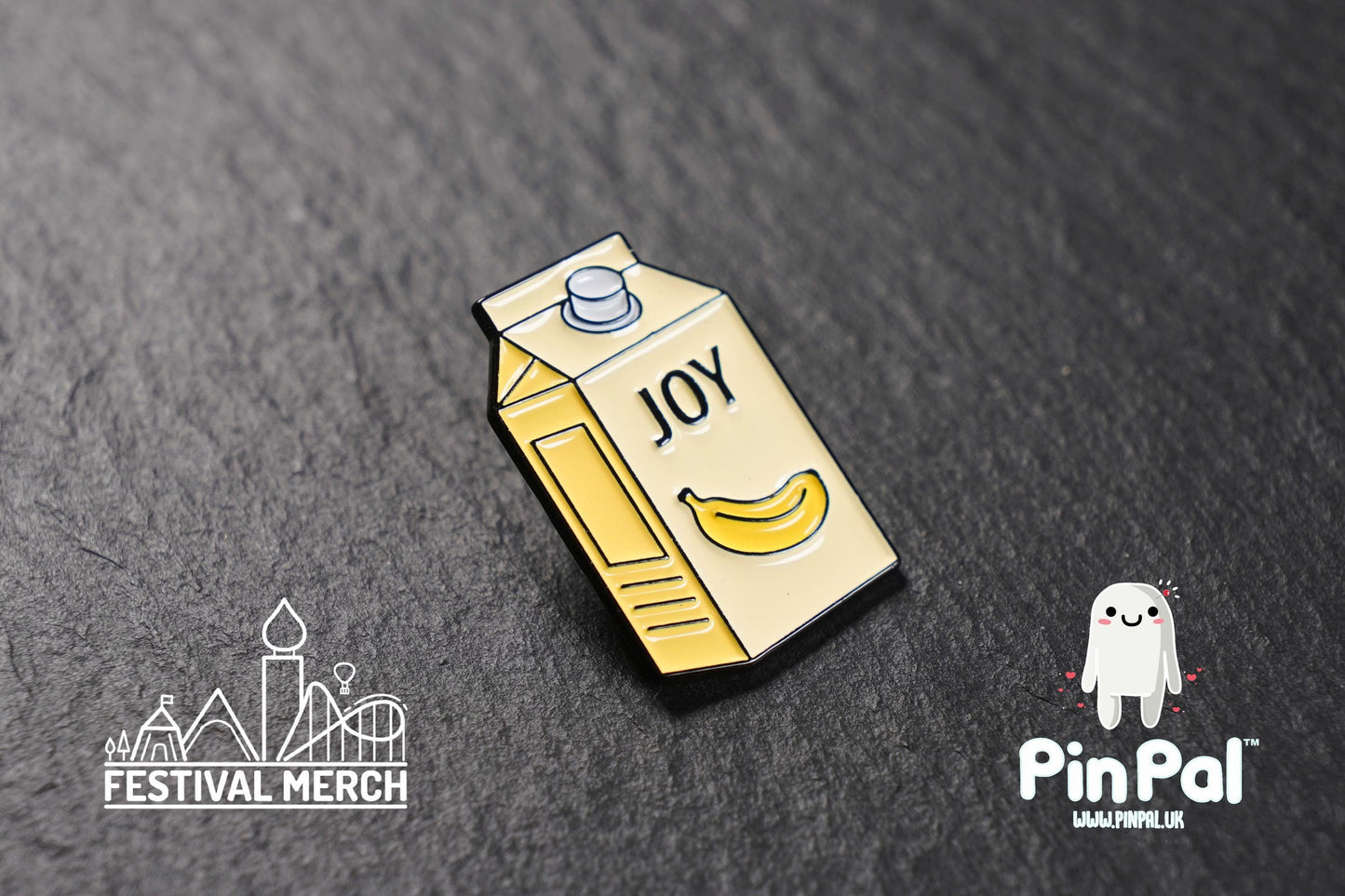 Funny Enamel Pin - PinPal UK137 - Pin Badges - Funny Gift, Music Gift, Anime Gift, Cute Gift, Positive gift, Cheeky Rude Gift, Unique Gift
