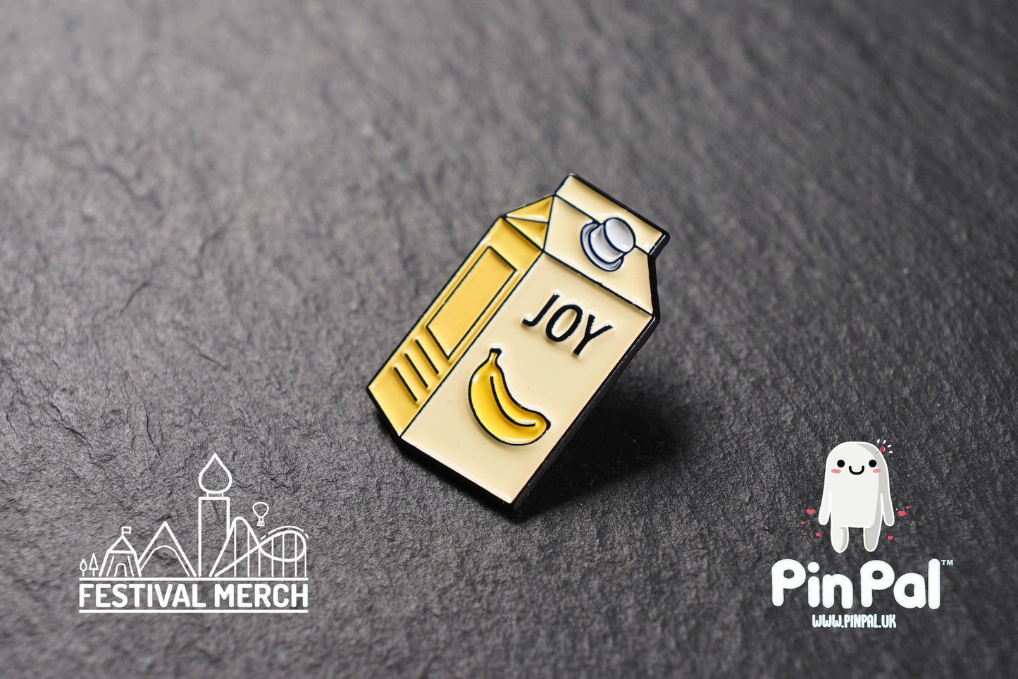 Funny Enamel Pin - PinPal UK137 - Pin Badges - Funny Gift, Music Gift, Anime Gift, Cute Gift, Positive gift, Cheeky Rude Gift, Unique Gift