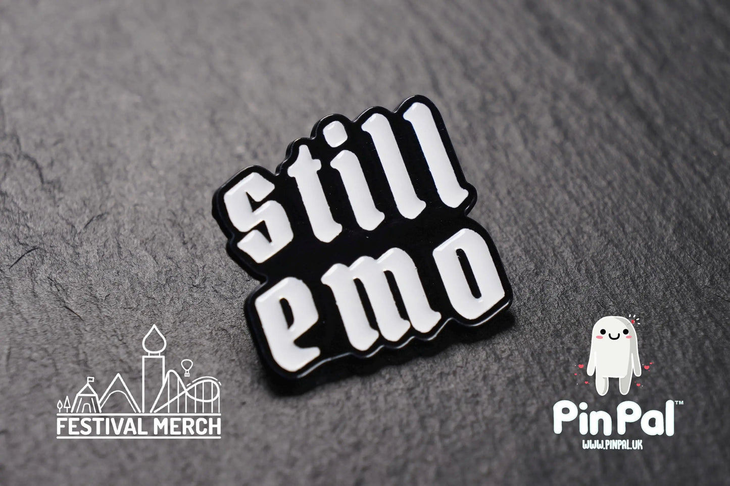 Funny Enamel Pin - PinPal UK143 - Pin Badges - Funny Gift, Music Gift, Anime Gift, Cute Gift, Positive gift, Cheeky Rude Gift, Unique Gift