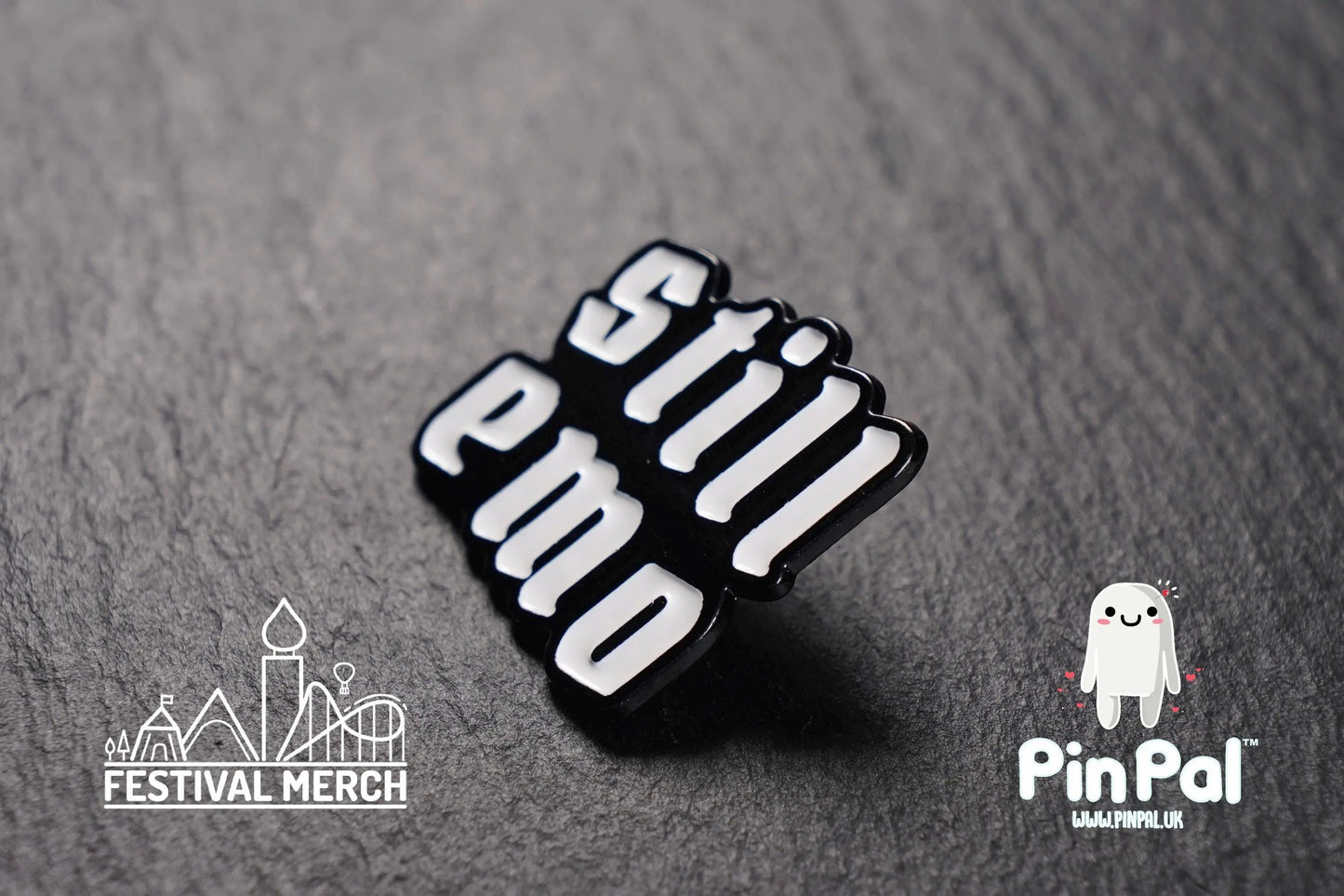 Funny Enamel Pin - PinPal UK143 - Pin Badges - Funny Gift, Music Gift, Anime Gift, Cute Gift, Positive gift, Cheeky Rude Gift, Unique Gift