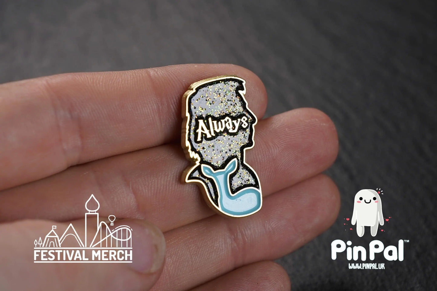 Funny Enamel Pin - PinPal UK144 - Pin Badges - Funny Gift, Music Gift, Anime Gift, Cute Gift, Positive gift, Cheeky Rude Gift, Unique Gift