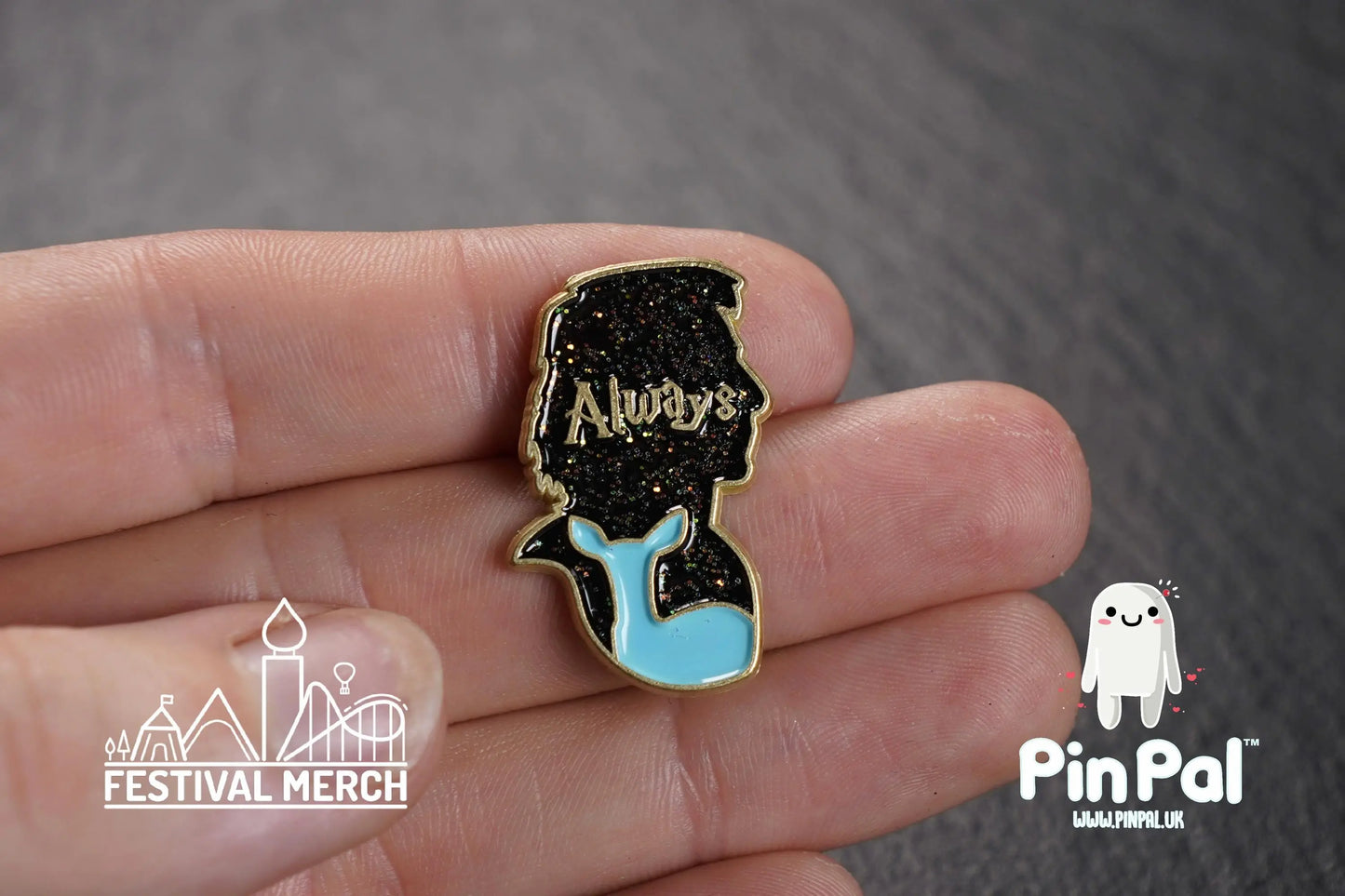 Funny Enamel Pin - PinPal UK144 - Pin Badges - Funny Gift, Music Gift, Anime Gift, Cute Gift, Positive gift, Cheeky Rude Gift, Unique Gift