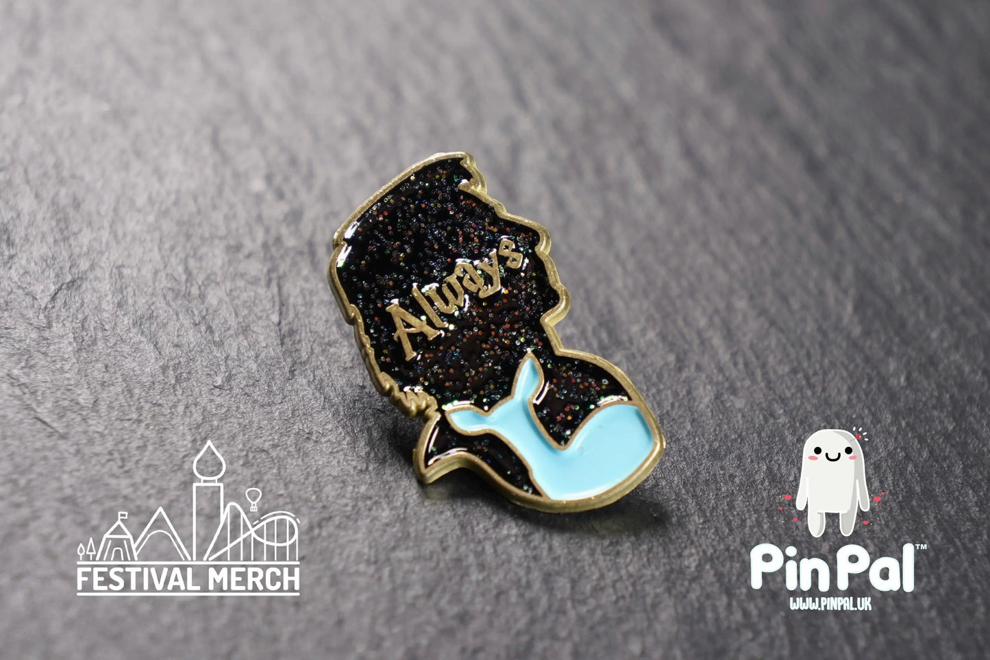 Funny Enamel Pin - PinPal UK144 - Pin Badges - Funny Gift, Music Gift, Anime Gift, Cute Gift, Positive gift, Cheeky Rude Gift, Unique Gift